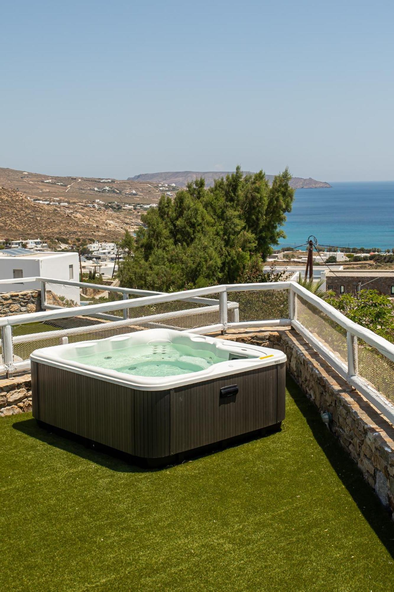 Manolia Luxury Private House By Mykonian Kazarte Villa Kalo Livadi Buitenkant foto