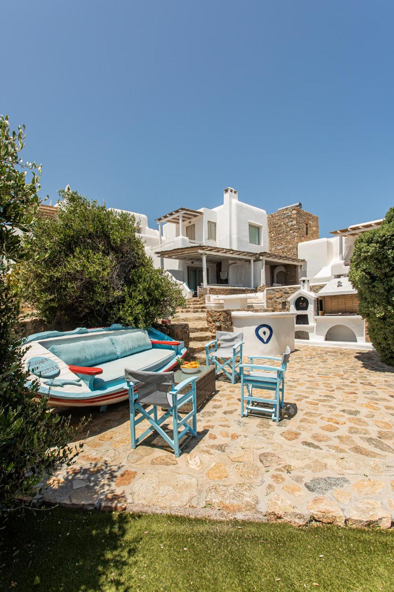 Manolia Luxury Private House By Mykonian Kazarte Villa Kalo Livadi Buitenkant foto