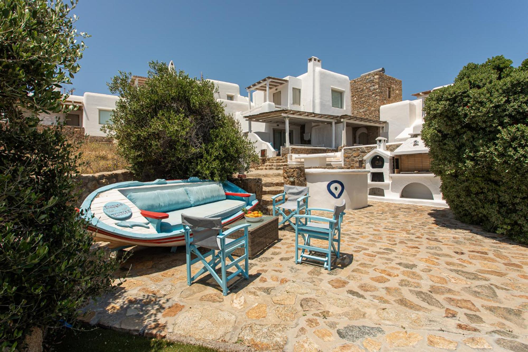 Manolia Luxury Private House By Mykonian Kazarte Villa Kalo Livadi Buitenkant foto