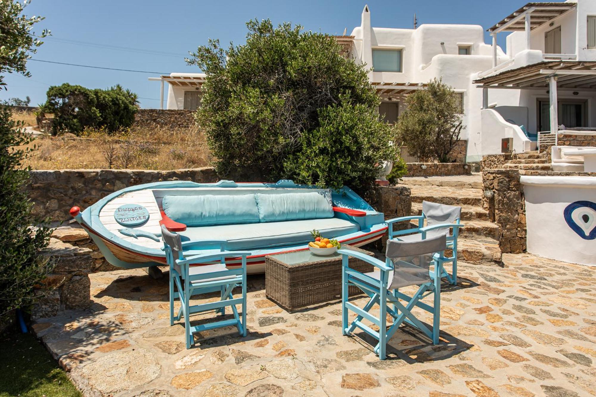 Manolia Luxury Private House By Mykonian Kazarte Villa Kalo Livadi Buitenkant foto