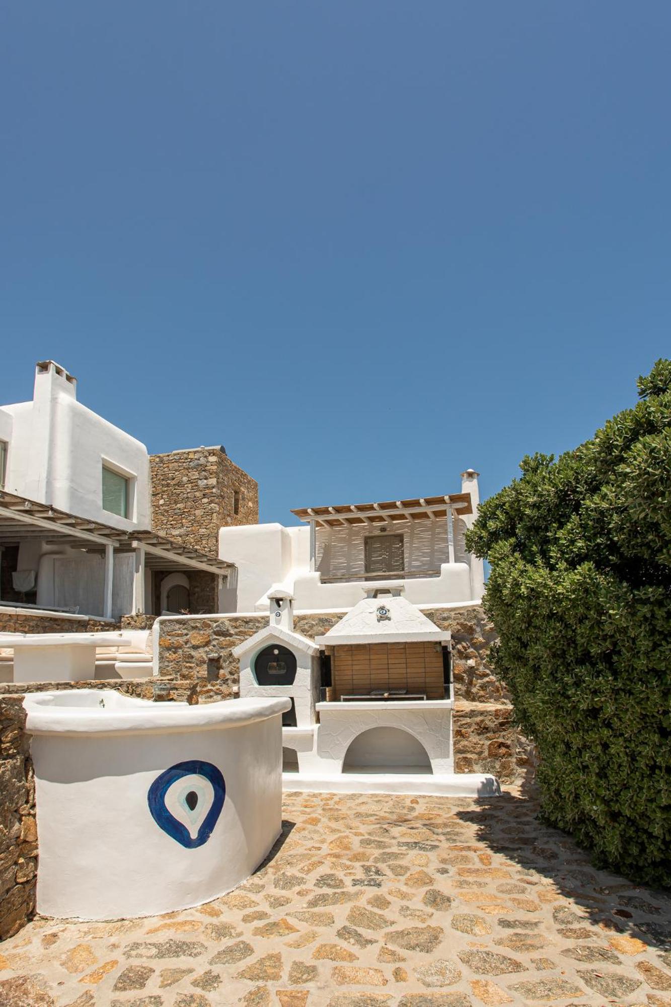 Manolia Luxury Private House By Mykonian Kazarte Villa Kalo Livadi Buitenkant foto