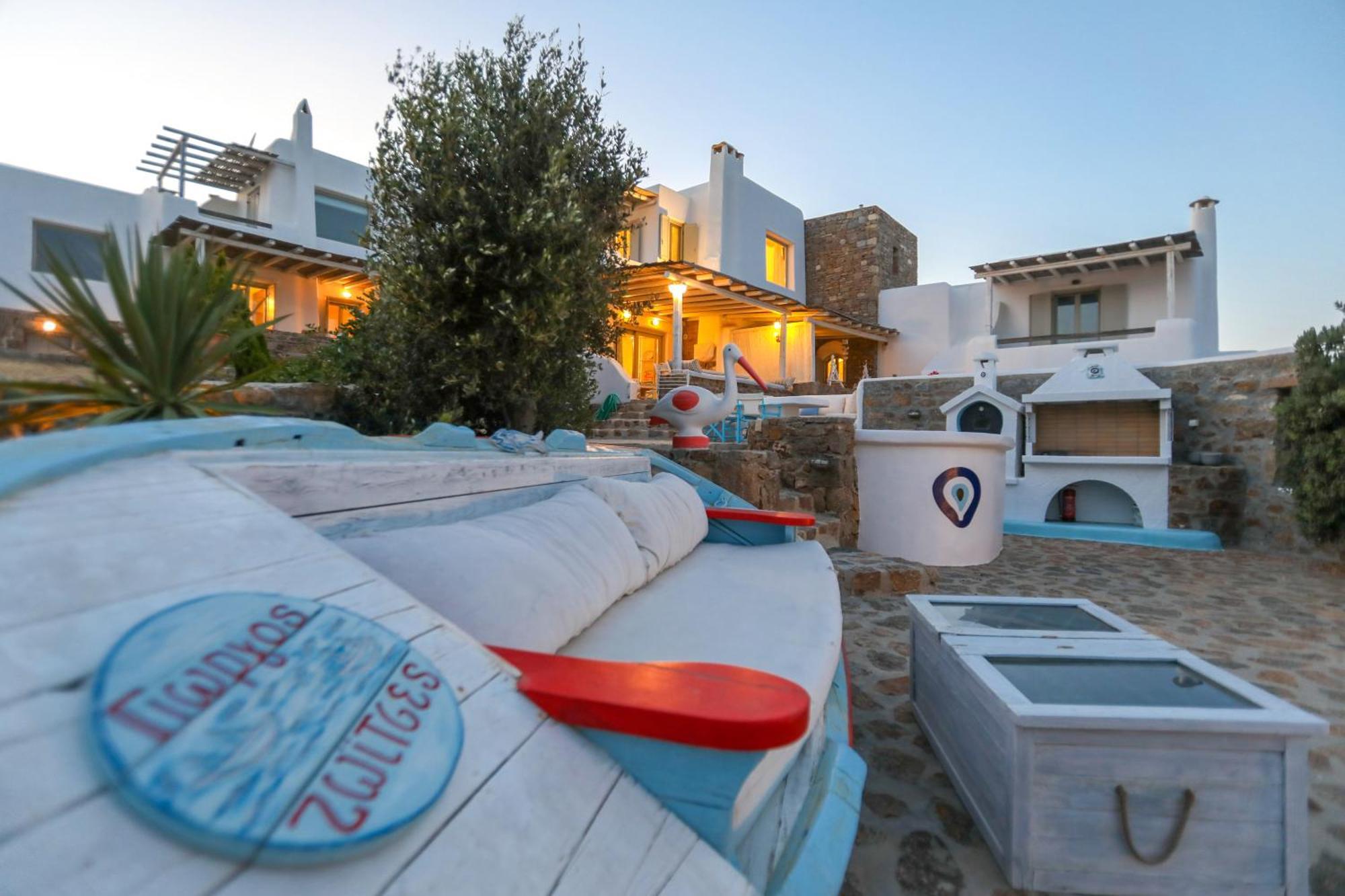 Manolia Luxury Private House By Mykonian Kazarte Villa Kalo Livadi Buitenkant foto